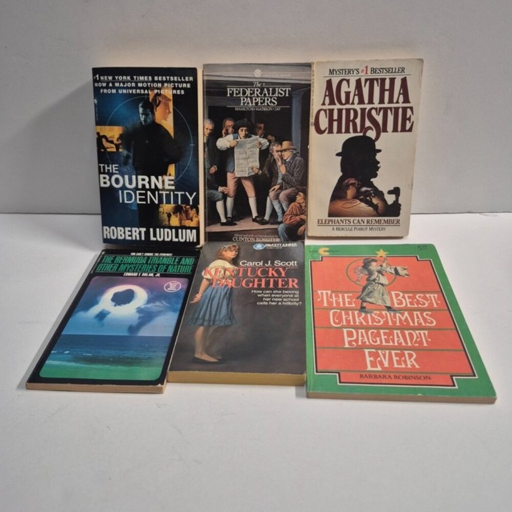 Lot of 6 Vintage Paperback Books Classics Very good condition!